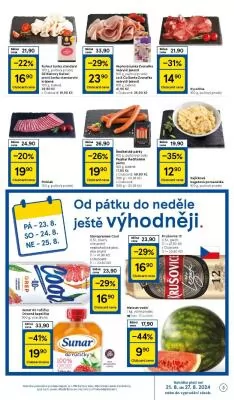 akční leták Tesco 21.8.2024-27.8.2024