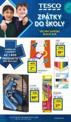 akční leták Tesco 20.8.2024-15.9.2024