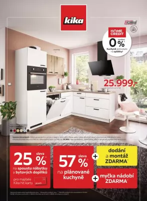 akční leták Kika nábytek 19.8.2024-8.9.2024