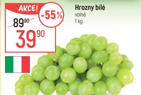 Hrozny bílé