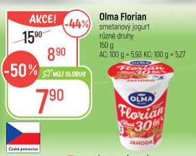 Jogurt smetanový Florian Olma