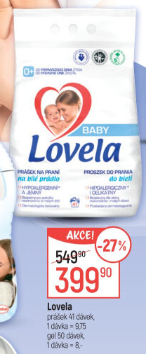 Prací prášek Lovela Baby