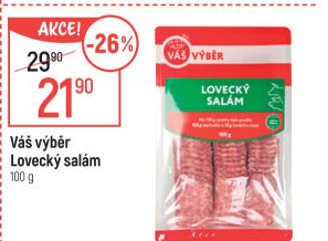 Salám lovecký Váš Výběr
