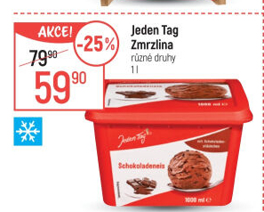 Zmrzlina ve vaničce Jeden Tag