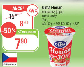 Jogurt smetanový Florian Olma