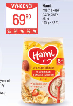 Kaše mléčná Hami