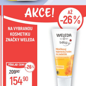 Krém na opruzeniny měsíčkový kojenecký Baby Weleda