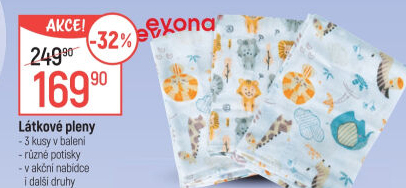Látkové pleny Evona
