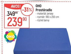 Prostěradlo OHO