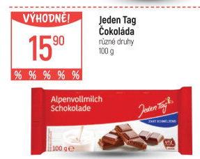 Čokoláda Jeden Tag