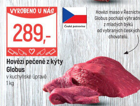 Hovězí pečeně z kýty Globus