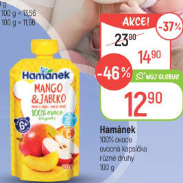 Kapsička ovocná Hamánek