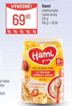 Kaše mléčná Hami