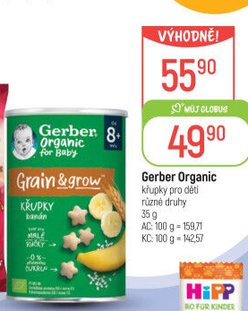 Křupky dětské bio Grain &amp