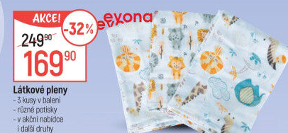 Látkové pleny Evona
