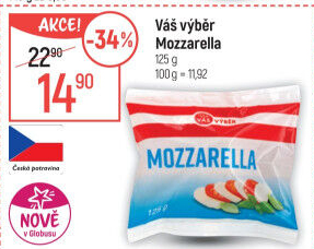 Mozzarella Váš Výběr