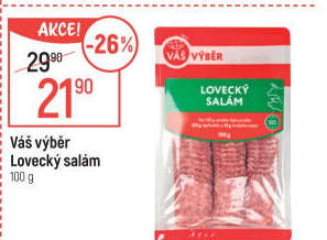 Salám lovecký Váš Výběr
