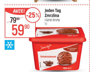 Zmrzlina ve vaničce Jeden Tag