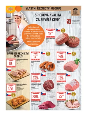 akční leták Globus 21.8.2024-27.8.2024