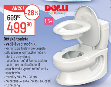 Dětská toaleta Dolu