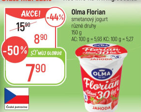 Jogurt smetanový Florian Olma
