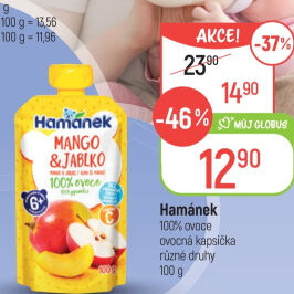 Kapsička ovocná Hamánek