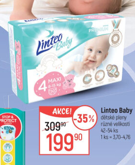 Pleny dětské Linteo Baby