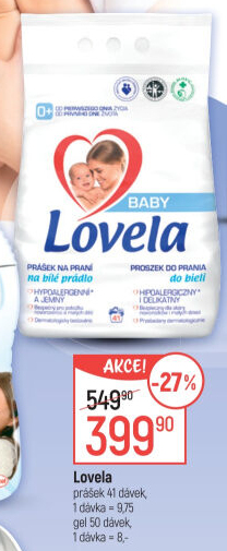 Prací prášek Lovela Baby