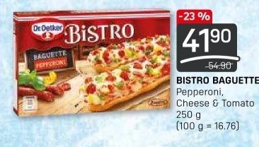 Bageta k rozpečení mražená Bistro Dr. Oetker
