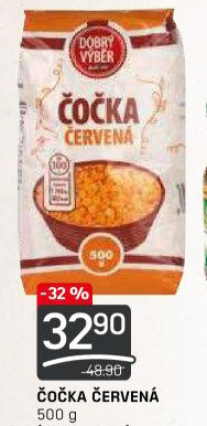 Čočka červená Dobrý Výběr
