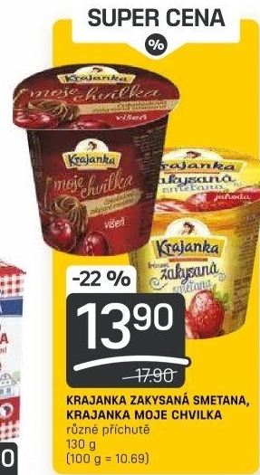 Dezert zakysaný Krajanka