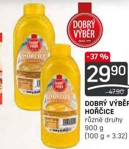 Hořčice Dobrý Výběr