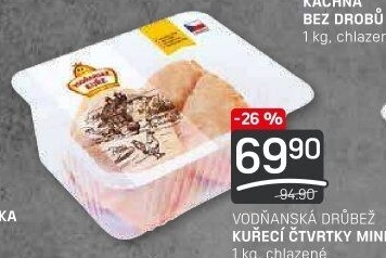 Kuřecí čtvrtky Vodňanské kuře