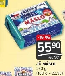 Máslo Jihočeské Madeta