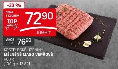 Maso mleté vepřové Kostelecké uzeniny