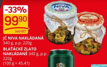 Nakládaná Jihočeská Niva Madeta