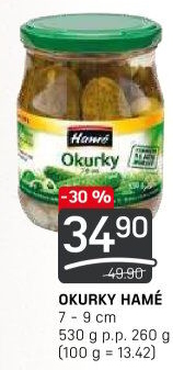 Okurky Hamé