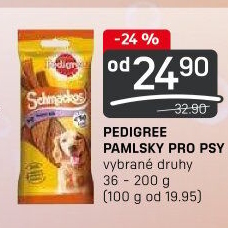 Pamlsky pro psy Pedigree