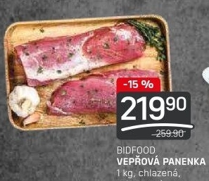 Panenka vepřová Bidfood