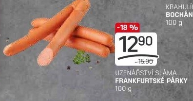 Párky frankfurtské Sláma