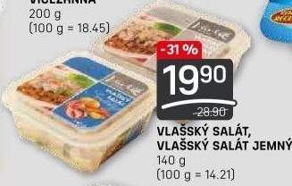 Salát vlašský Lahůdky Vavřík