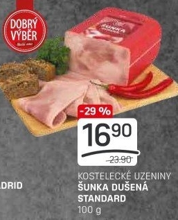 Šunka dušená standard Dobrý Výběr