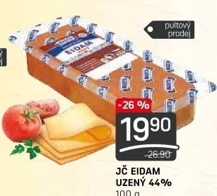 Sýr Eidam uzený 44% Jihočeský Madeta