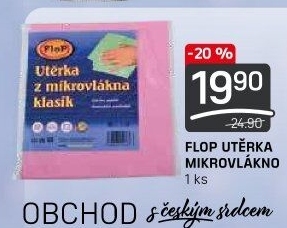 Utěrka z mikrovlákna Flop