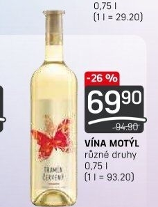 Vína Motýl Víno Mikulov