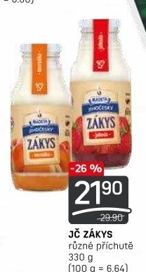 Zákys Jihočeský ochucený Madeta