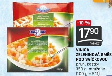 Zeleninová směs pod svíčkovou mražená Vinica