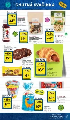 akční leták Tesco 21.8.2024-27.8.2024