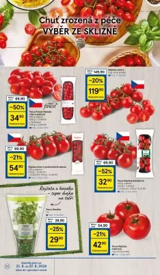 akční leták Tesco 21.8.2024-27.8.2024