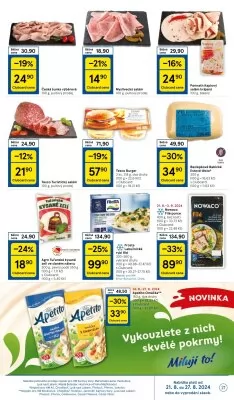 akční leták Tesco 21.8.2024-27.8.2024